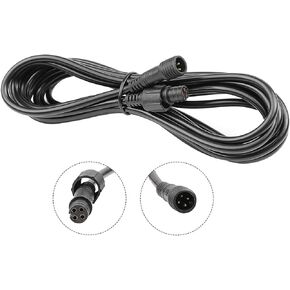 Rock Lights Extension Wire, Teochew-LED 9.8FT Extension Cable for RGB Rock Lights 4 & 6 & 8 & 12 Pods Underglow Rock Light Kits Extension Cord Wheel Well Lights Extension Cable Wire