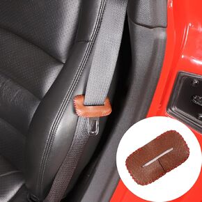Car Seat Belt Buckle Protector for Corvette C6 2005-2013 Interior Accessories, Seat Belt Clips Covers, Anti-Scratch Car Safety Belt Buckle Covers, 2Pcs