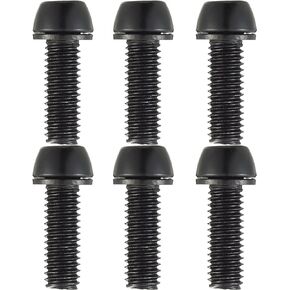 Bike Stem Bolts Allen Steel Disc Brake Caliper Bolt with Washer Screw Set M6x18mm for Mountain Bicycle,RoadBike,MTB,BMX,Folding