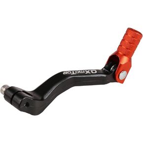QXBER Motorcycle Aluminum Fold Gear Shift Lever for Chinese Dirt Bike MX ATV Quad for Kayo BSE Apollo Zongshen CG CB NC 70-200 450 (Blue)