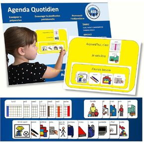 Plastic Visual Day Planner (French)