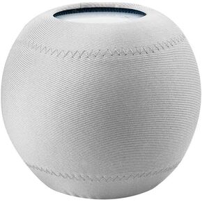 Protective Cover for Apple Smart Speaker dust Cover Homepod Mini Audio Waterproof Elastic Storage (Black)
