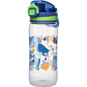 Opard 17oz Kids Water Bottle with Leak Proof Flip-Top Lid, Reusable BPA-Free Tritan for School and Travel