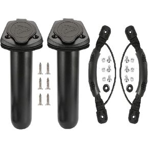 Anndason قطعتان من حوامل قضبان قارب صيد السمك وغطاء غطاء، وقطعتين من قارب الكاياك ومقابض الحمل الجانبية والأجهزة in Kuwait