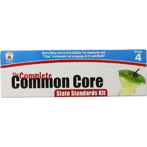 Carson Dellosa The Complete Common Core State Standards Kit Pocket Chart Cards Grade 4 (158172)