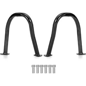 Chrome Rear Saddlebag Crash Bars Compatible with 2014-2023 Indian Chief Chieftain Springfield Roadmaster Dark Horse