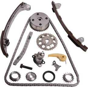 مجموعة سلسلة التوقيت ENA متوافقة مع Scion Toyota Lexus Pontiac xB Matrix HS250h Camry Vibe tC Corolla RAV4 Solara Highlander l4 2.4L 2.0L 2001-2015 لاستبدال TK922