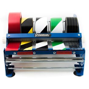 KTDL12 Table Top Tape and Label Dispenser, 12" Wide, Blue