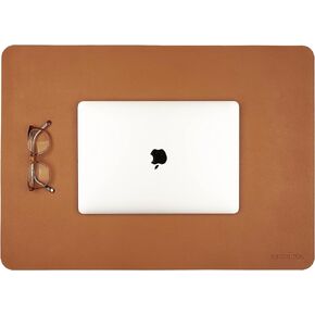 ANECDOTE Vegan Leather Desk Pad - 23.6"x17" Desk Mat for your Office. This Quality Large Mouse Pad has Chic Elegance, Professional Look & Satisfying Touch - The Perfect Leather Mouse Pad for You!