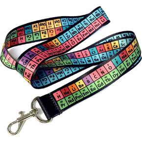 Rainbow Lanyard, Periodic Table of Elements Chemistry