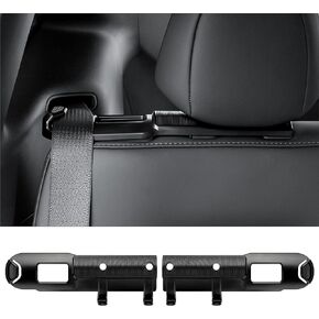 Backseat Seatbelt Guide Holder with Hook for Tesla Model Y 2020-2024 (2 Pack)