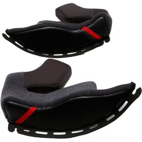 Shoei GT-Air Cheek Pad Set 31mm Motorcycle Helmet Accessories - Black/One Size