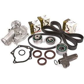 MA-9761289026 Timing Belt Kit Water Pump Valve Cover Compatible With/For 96-99 Mitsubishi Eagle 2.0L 4G63T