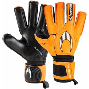 HO Soccer ONE Negative Maze Orange Goalie Goalkeeper Gloves for Youth&Adult