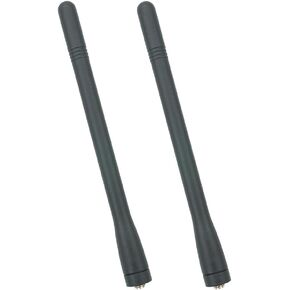 KRA27 Replacement Antenna VHF 136-174mHz Helical Antenna for Kenwood NX-200 NX-5200 TK2140 TK2160 TK2170 TK5210 TK5220 Radio(2 Pack)