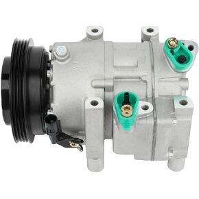 ضاغط التيار المتردد ECCPP CO 10925C 2006-2012 مناسب لسيارة دودج Attitude 1.6L 2006-2009 مناسب لضاغط Hyundai Accent 1.6L A/C مع القابض