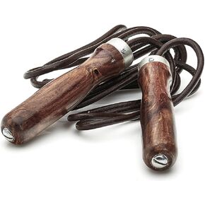 Modest Vintage Player RETRO Heritage Brown Leather Jump Rope