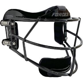 Softball Fielder's Defender Mask with Patented S3 Shock Suspension System