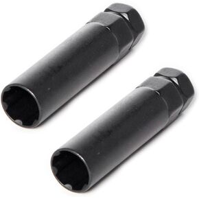 Circuit Performance Large Black 6 Point Spline Truck SUV Tool Key (2 TOOLS)