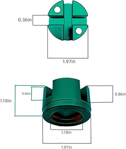 جاك باد مشقوق إطار دليل السكك الحديدية حامي السيارة العالمي الأخضر in Kuwait