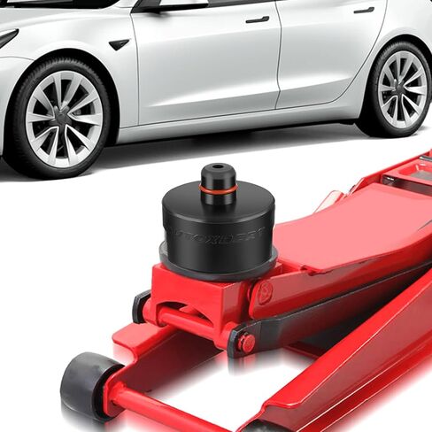 Dual-use Rubber Jack Pad Stand Adapter Pucks Fits Car Axle Jack Stands Floor Jack for Tesla Model 3 S X Y Rubber Battery Chassis Protection Lifting Support in Saudi Arabia