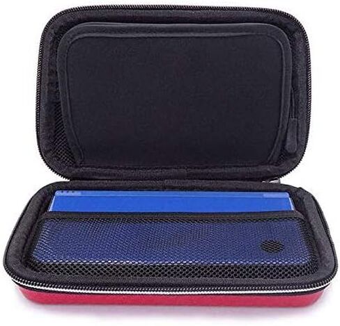 Diabetic Organizer Carrying Case with Handble Strap for Blood Sugar Test Strips, Medication, Glucose Meter, Pills, Pens, USB Cables, Insulin Syringes, Needles, Lancets, Hard Shell Travel Kits (Blue) in Saudi Arabia