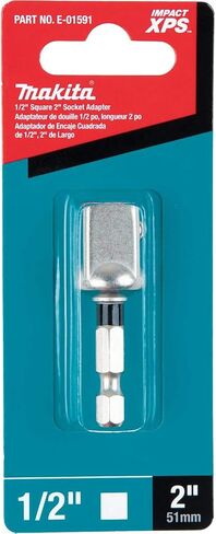 ماكيتا E-01638 Impact XPS™ 1/2" Square 2" محول مقبس، 10/pk، مجمع in Kuwait
