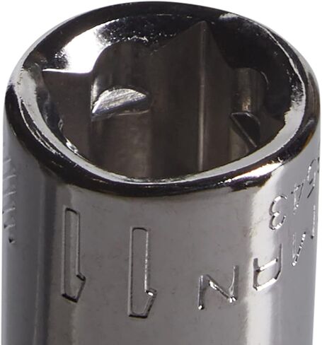 مقبس ضحلة من CRAFTSMAN، متري، محرك 3/8 بوصة، 11 ملم، 6 نقاط (CMMT43543) in Kuwait