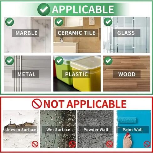 شريط عريض مزدوج الجوانب مقاس 1.18 بوصة، شريط لاصق نانو مزدوج الجوانب، شريط تعليق للصور، شريط ملصق لاصق قابل للإزالة وإعادة الاستخدام لديكور الجدران، ديكور المكتب، شريط السجاد (شفاف، شريط نانو 9.85 قدم) in Kuwait