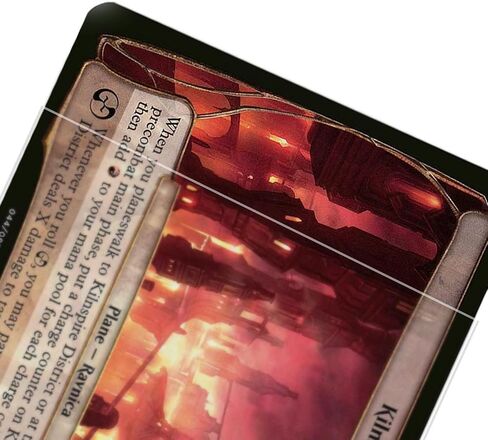 MTG Plane Chase Cards Oversize Card Sleeves Fits Plane Chase Cards in March of The Machines & Dr. Who Commander Deck 91mm x 129mm, 55 Pcs - PorsonSHIELD in Saudi Arabia