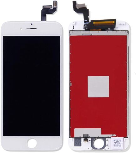 لشاشة عرض رقمية LCD مقاس 5.5 بوصة لهاتف iPhone 6s Plus باللون الأبيض، مجموعة استبدال كاملة للإطار مع أدوات إصلاح in Kuwait