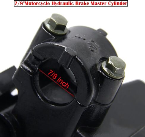 أسطوانة الفرامل الرئيسية للدراجة النارية 7/8 بوصة، تناسب Hon-da TRX 250 300 350 400 450 CB750 FT500 GL500 FL250 1977-1985 فورمان فورتراكس رانشر ريكون رينكون سبورتراكس in Kuwait