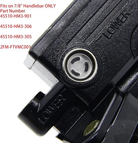 أسطوانة الفرامل الرئيسية للدراجة النارية 7/8 بوصة، تناسب Hon-da TRX 250 300 350 400 450 CB750 FT500 GL500 FL250 1977-1985 فورمان فورتراكس رانشر ريكون رينكون سبورتراكس in Kuwait