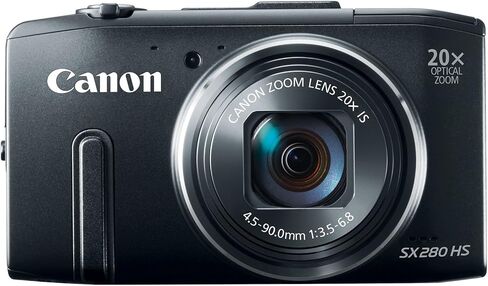 Canon PowerShot SX280 12.1MP Digital Camera with 20x Optical Image Stabilized Zoom with 3-Inch LCD (Black) (OLD MODEL) (Renewed) in Saudi Arabia