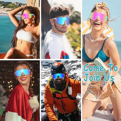 Polarized Sports Sunglasses for Men Women Driving Fishing Cycling Mountain Bike Sunglasses UV400 Protection in Saudi Arabia