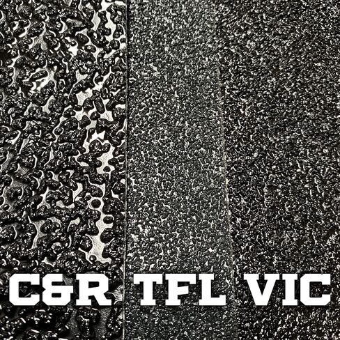 شريط قبضة كرافت آند رايد | خشن، قليل الحبيبات، متين، سهل التنظيف، قابل للتقشير واللصق | متوافق مع وسادات القدم Onewheel+ XR Stock | أسود in Kuwait