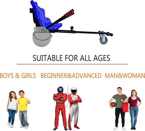 مرفق هوفر بورد، جو كارت قابل للتعديل ليونة وصلابة، ملحقات سكوتر التوازن الكهربائي لـ هوفر بورد مقاس 6.5 بوصة و8.5 بوصة و10 بوصة للأطفال والكبار in Kuwait