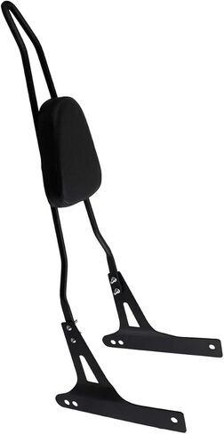 Motorcycle Rear Passenger Backrest Sissy Bar with Cushion Pad Fit For Harley Dyna Street Bob FXDB Super Glide FXD Low Rider FXDL 2006-2016 in Saudi Arabia