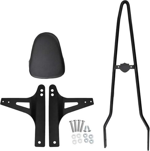 Motorcycle Rear Passenger Backrest Sissy Bar with Cushion Pad Fit For Harley Dyna Street Bob FXDB Super Glide FXD Low Rider FXDL 2006-2016 in Saudi Arabia