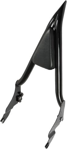 22 Inches Motorcycle Backrest Sissy Bar Detachable w/pad Replacement for Touring CVO Road Glide Street Glide Road King Electra Glide 2009-2021 Black in Saudi Arabia