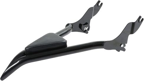 22 Inches Motorcycle Backrest Sissy Bar Detachable w/pad Replacement for Touring CVO Road Glide Street Glide Road King Electra Glide 2009-2021 Black in Saudi Arabia
