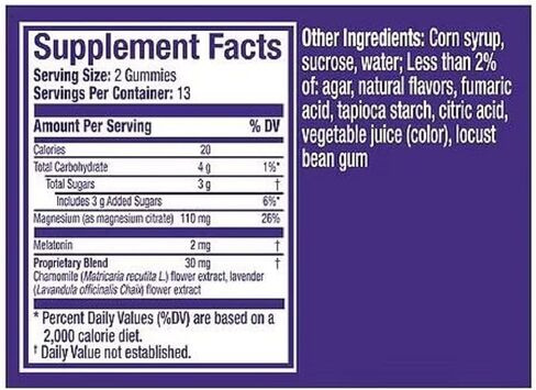 ZzzQuil Pure Zzzs Sleep+ مكملات الميلاتونين للنوم لاسترخاء العضلات، 26 قطعة (عبوة من قطعتين) in Kuwait