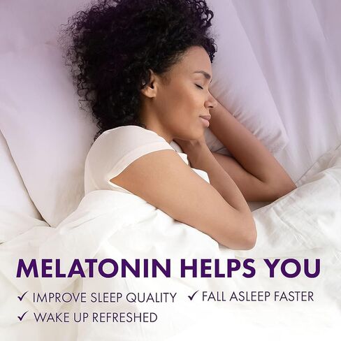 ZzzQuil Pure Zzzs Sleep+ مكملات الميلاتونين للنوم لاسترخاء العضلات، 26 قطعة (عبوة من قطعتين) in Kuwait