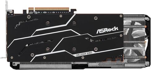 ASRock AMD Radeon RX 6750 XT Challenger Pro 12GB OC GDDR6 192 بت 0dB بطاقة رسومات التبريد الصامت 7680 x 4320 DisplayPort HDMI فيركلوكيد 18 جيجابت في الثانية in Saudi Arabia