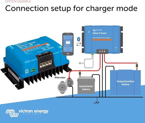 Victron Energy Orion-Tr Smart 12/12-Volt 30 amp 360-Watt DC-DC Charger Isolated (Bluetooth) in Saudi Arabia