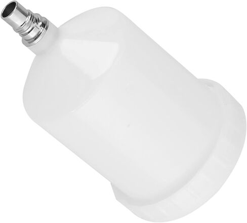 Sata الطلاء كوب كوب بلاستك الهواء الجاذبية الطلاء وعاء الموضوع موصل لأداة بندقية رش سعة 600 مللي in Kuwait