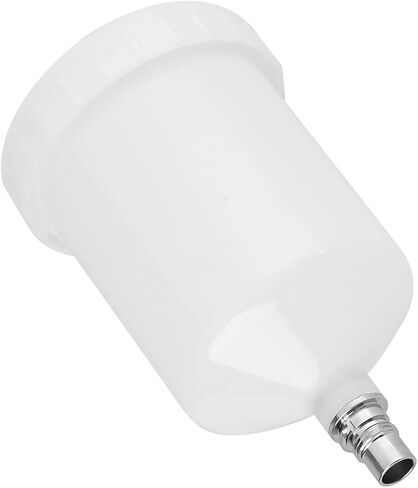 Sata الطلاء كوب كوب بلاستك الهواء الجاذبية الطلاء وعاء الموضوع موصل لأداة بندقية رش سعة 600 مللي in Kuwait