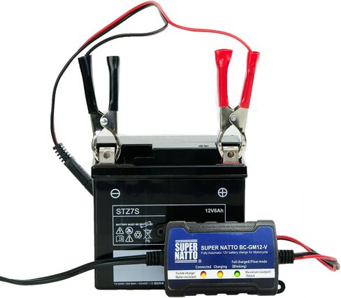 12V Smart Compact Battery Trickle Charger Maintainer for Motorcycle ATV in Saudi Arabia