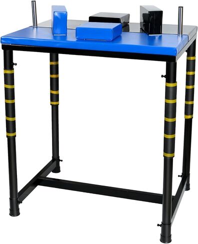 Standard Arm Wrestling Battle Table, Professional Wrist Strength Training Support Plate Blue in Kuwait