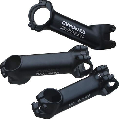 GANOPPER 25 Degree 31.8 Bike Stem with 25.4 Handlebar Shim 60mm 70mm 80mm 90mm 100mm 110mm in Kuwait